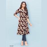 Pure Cotton A Line Flared Kurti DJ3001